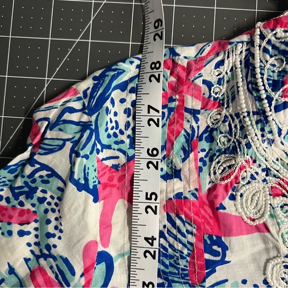 Lilly Pulitzer Sarasota Tunic She She Shells Small - Picture 7 of 8